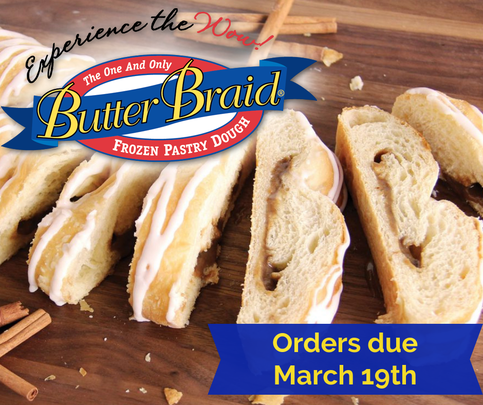 butter braid (2) St. Patricia School